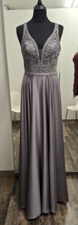 Abendkleid Grey lila