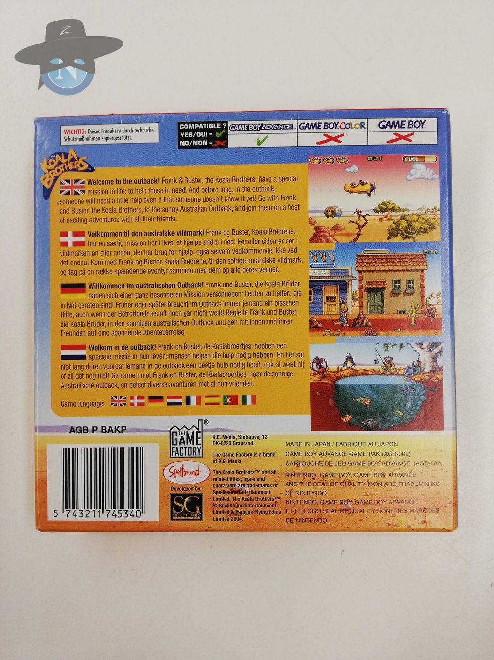 Nintendo Spiele: Koala Brothers - outback adventures / Nintendo GBA – Gebraucht aus St. Gallen von zorro_dc 1