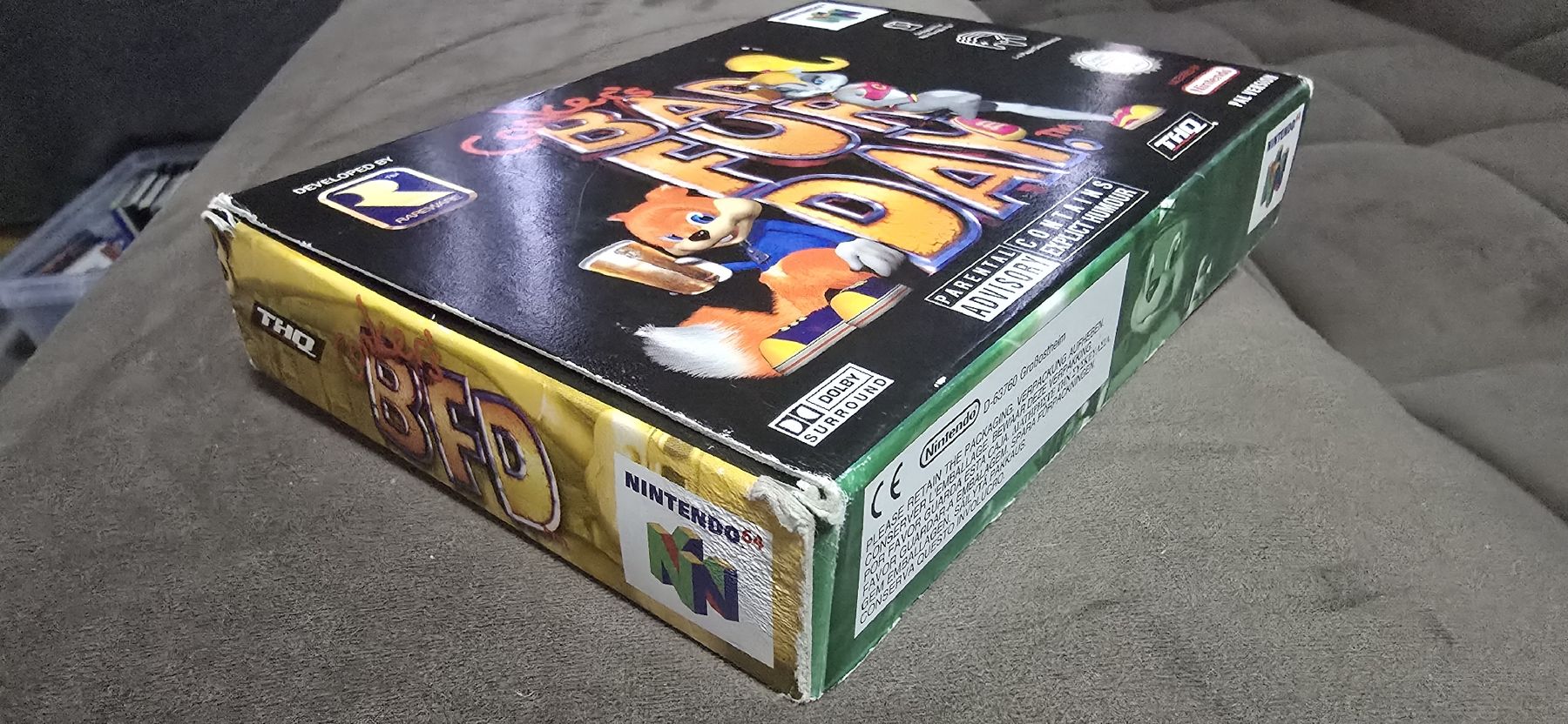 Nintendo Jeux: Conker's Bad Fur Day N64 – D'occasion à Le Noirmont par desoto55 1
