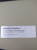 Aktionär-Freibillet Mürren - Allmendhubel 15. Juni - 18. Okt