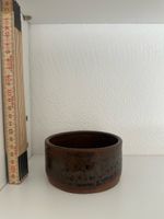 Handgefertigte Studiokeramik-Schale aus Steinzeug Wabi-Sabi