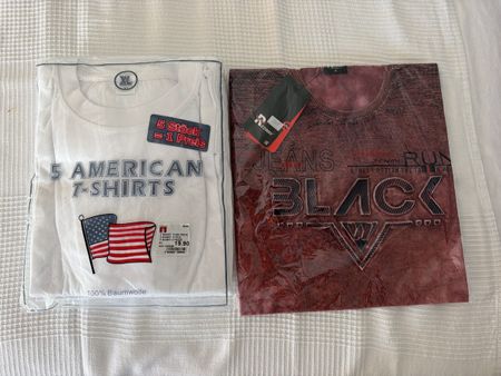 T-Shirt Set Grösse XL neu