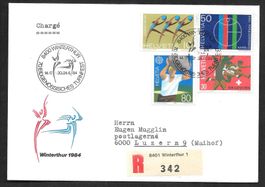 Sonderbrief S. 1182 70. Eidg. Turnfest Winterthur 1984