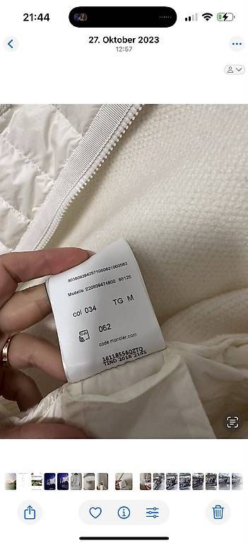 Giacche: Moncler Jacke Gr S – Usato da Riehen venduto da IvoC02 3