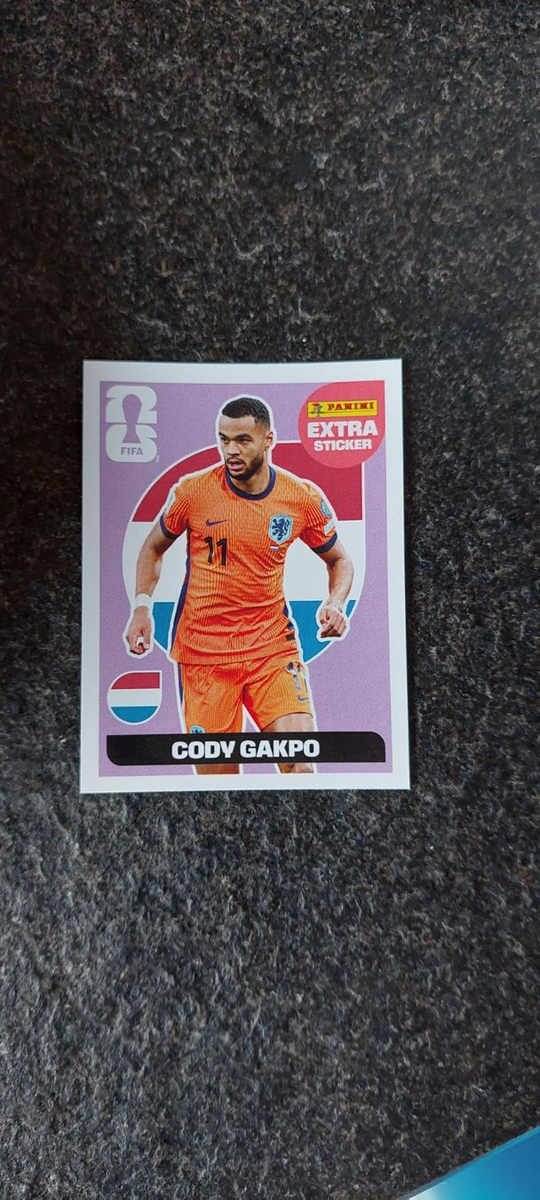 Panini Cartes à collectionner: Panini Extra Sticker Cody Gakpo – Neuf avec emballage d'origine à Haslen AI par frosch086