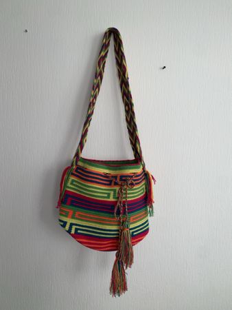 Mochila bag fluo multicolore 💚🩷🧡❤️ neuf