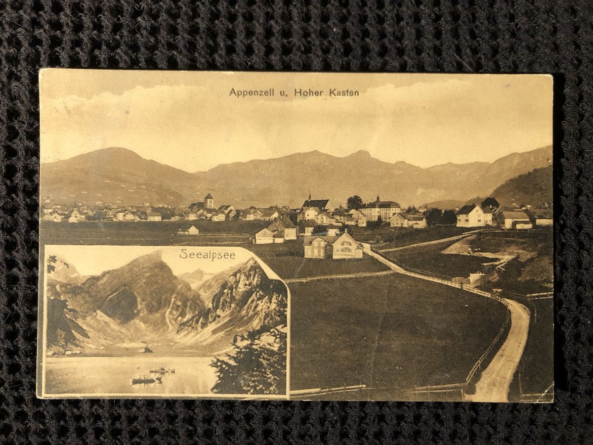 Cartoline postali: Ansichtskarte Appenzell – Usato da Näfels venduto da fritzjk