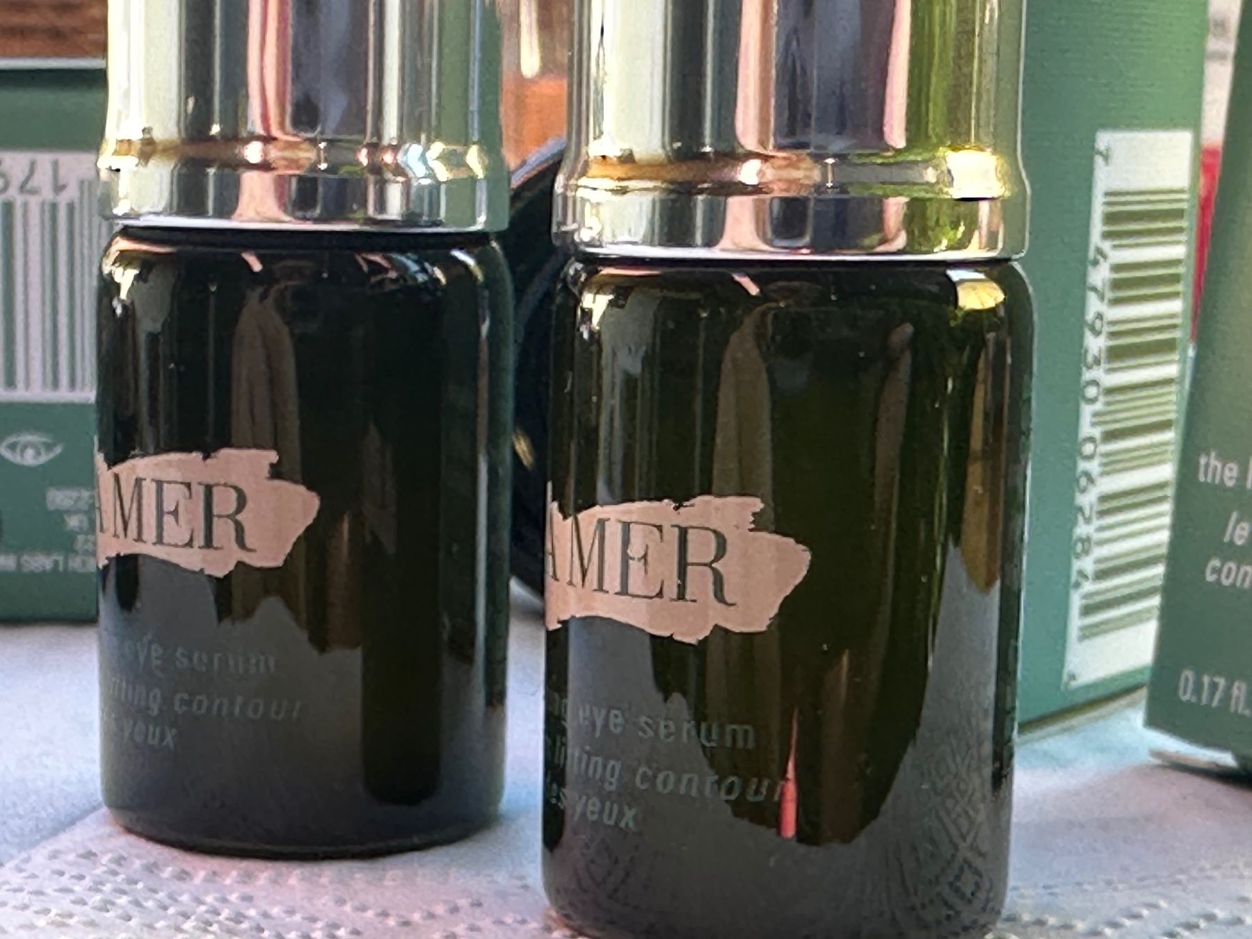 La Mer Cura del viso: Original la Mer, Set Augenpflege, neu – Nuovo e nell'imballaggio originale da Aarburg venduto da flacon05 3