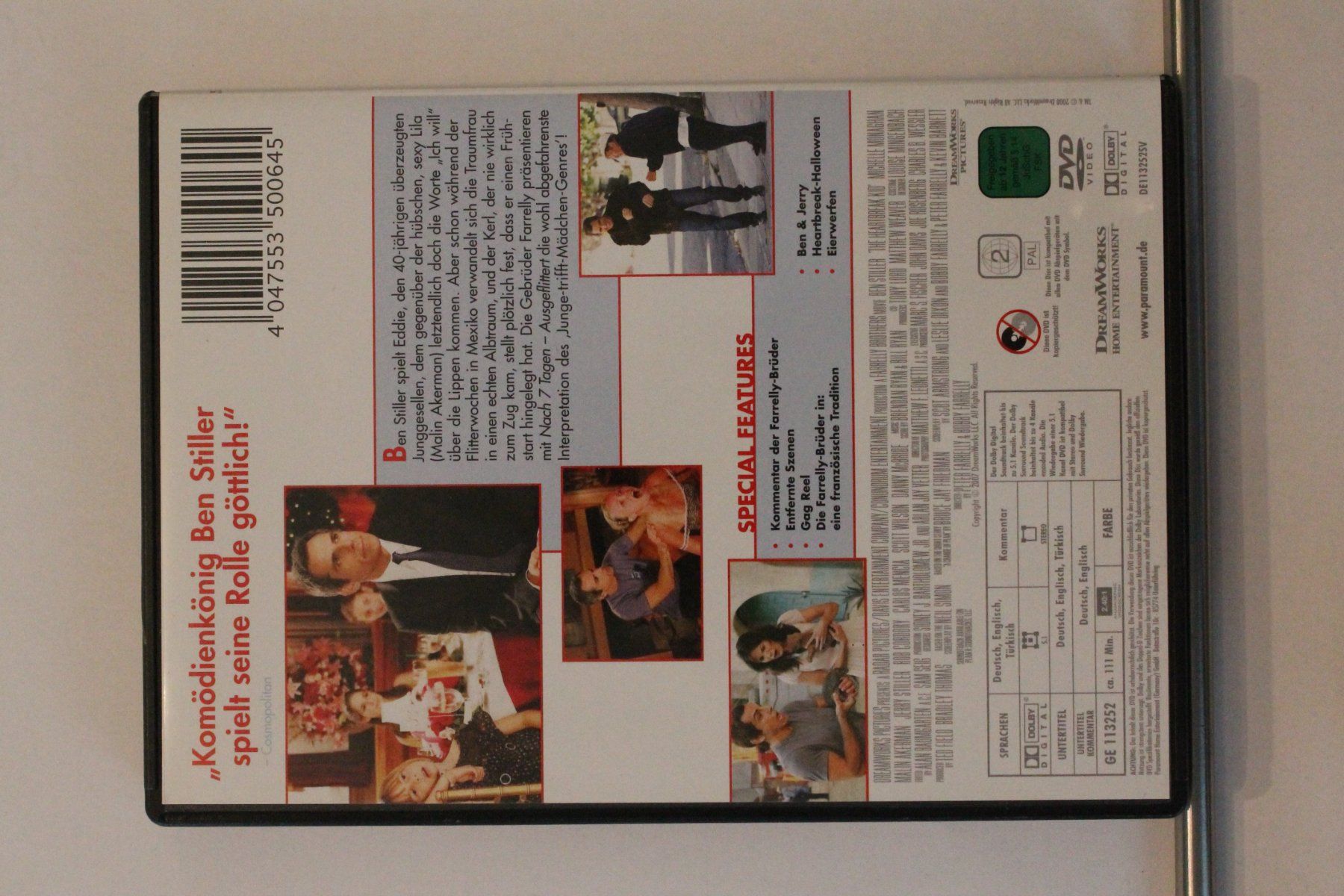 Tutti i DVDs: Nach 7 Tagen ausgeflittert – Usato da Grenchen venduto da Manuel.We 1