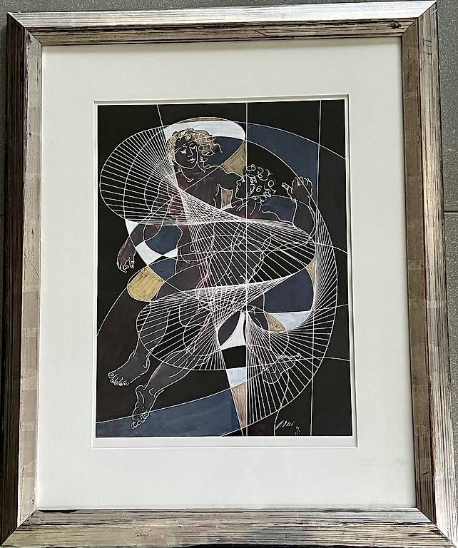 Poster & Bilder: Hans Erni Kunstdruck – Gebraucht aus Rotkreuz von Myshop4all