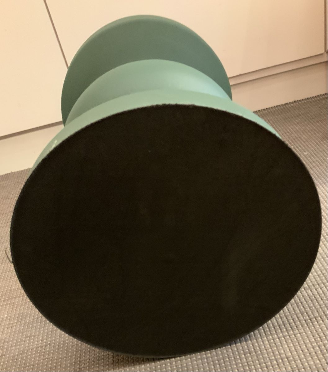 Tables: Table d’appoint Forms verte – D'occasion à rolle par Tontonjulot 6
