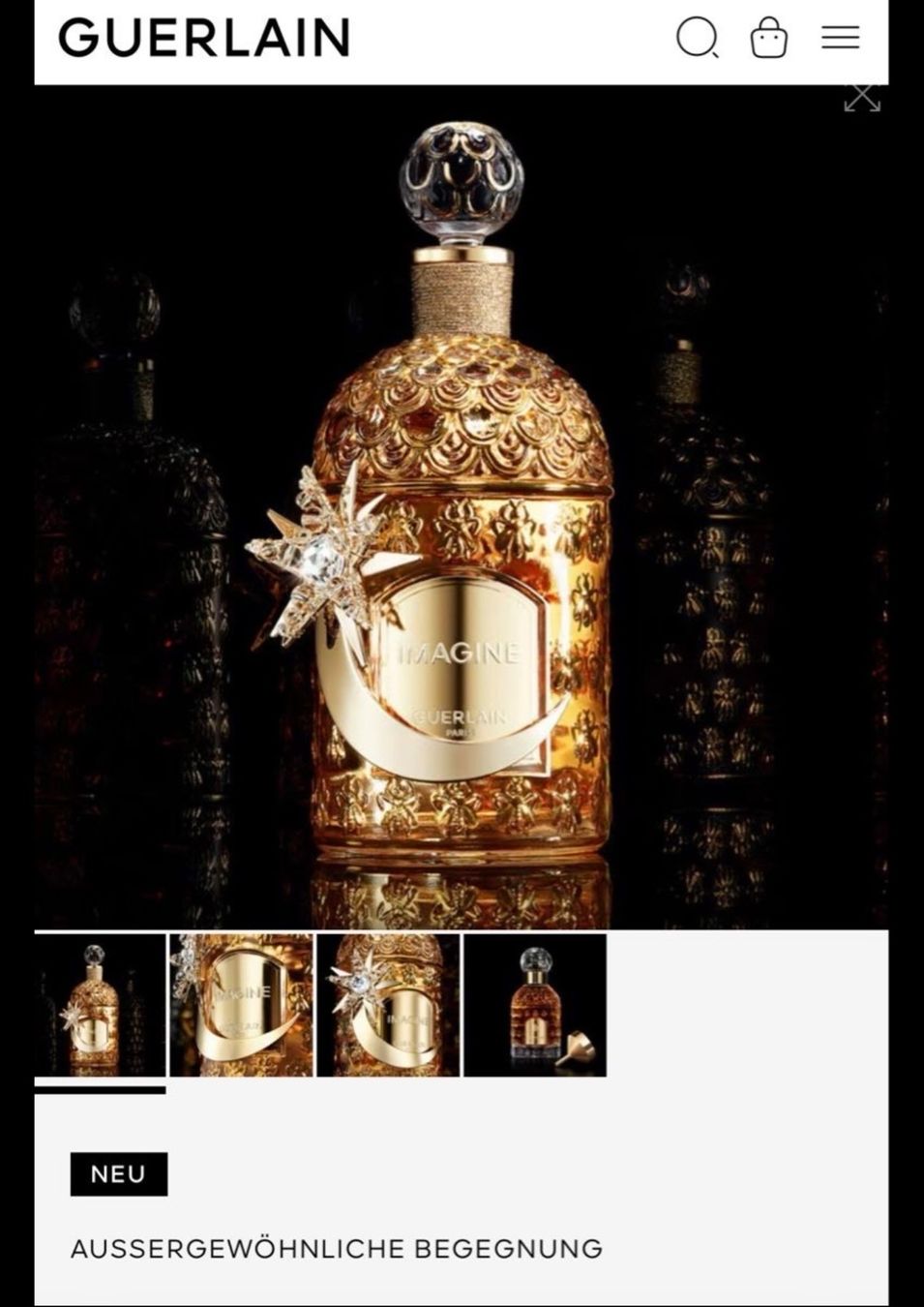 Guerlain Profumi & Eau de Toilette: ** GUERLAIN - IMAGINE 2025 - 2.5ml ** – Nuovo e nell'imballaggio originale da Giebenach venduto da BeautyLover.90s 3