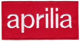 Aprilia Aufnäher Badge Patch Motorrad RSV4 1100 1000 RR