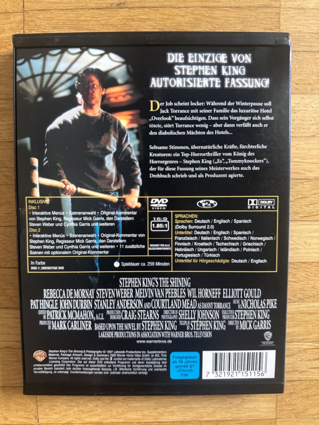 Tutti i DVDs: THE SHINING  (DVD) – Usato da Basel venduto da san_2qlq 1