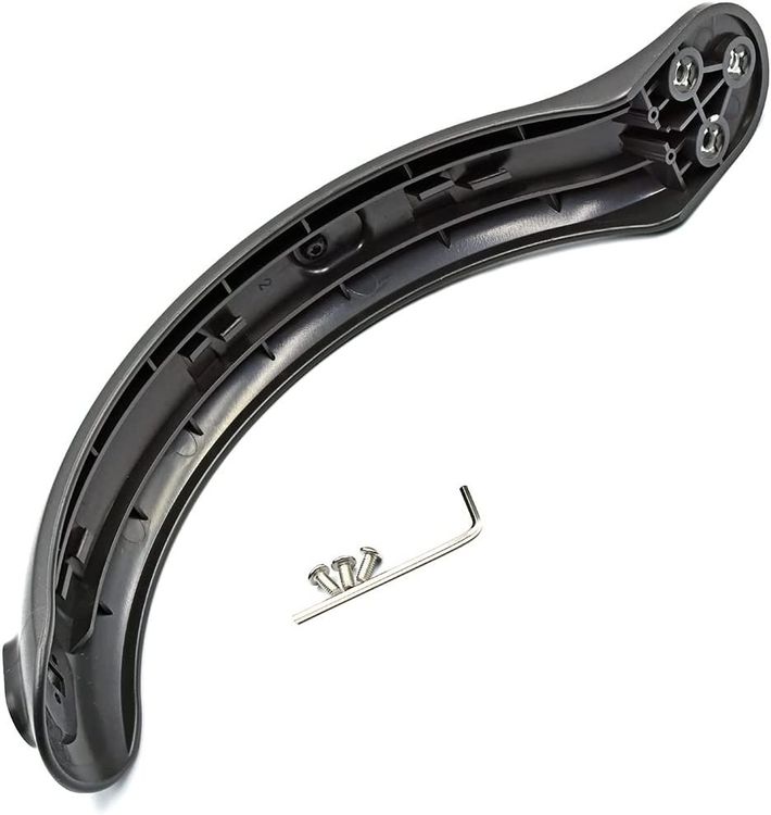 Hinteres Schutzblech Für Xiaomi E-Scooter Mi M365, 1S, Pro, Pro 2 – Aus ABS+PC, Mit Rücklicht, Schwarz