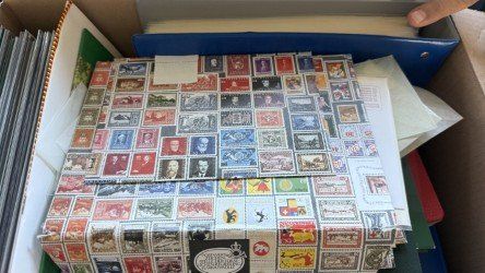 Tutti i francobolli: Liechtenstein Briefmarkensammlung ca. 19 kg – Usato da Buchs SG venduto da LogistikBuchs