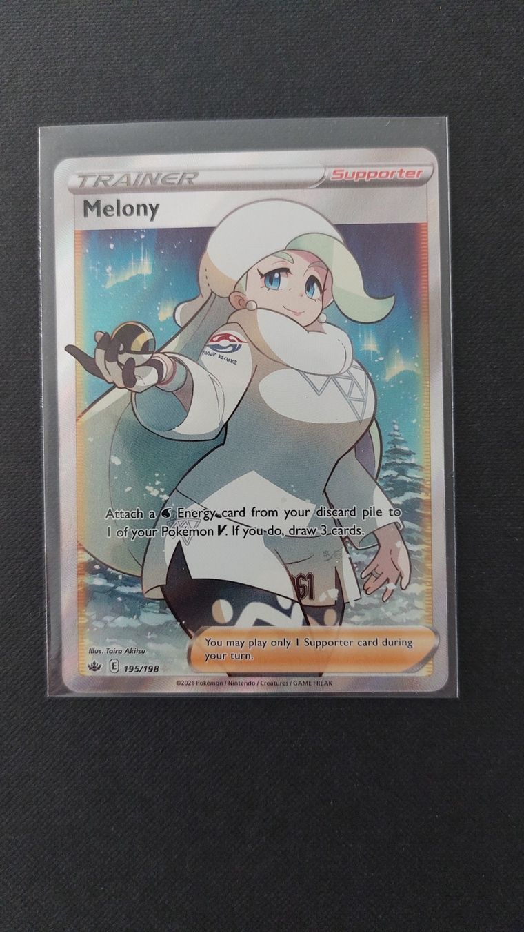 Pokémon Carte collezionabili: Melony Fullart Chilling Reign – Nuovo (secondo la descrizione) da Bellinzona venduto da Pagur