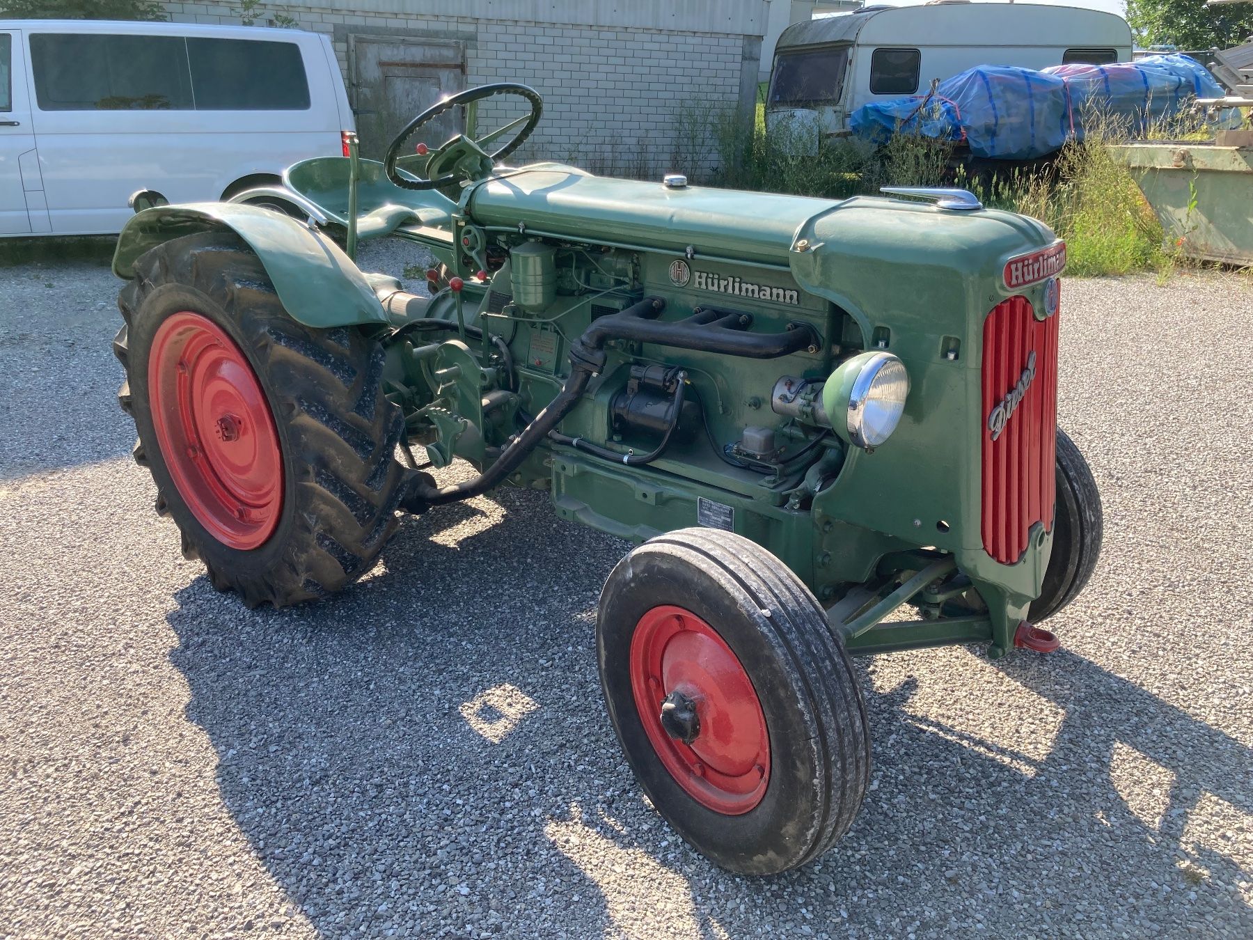 Hürlimann Traktoren: Hürlimann D80 Jg.1953 mit Ausweis – Gebraucht aus Lommiswil von Hosi88 1