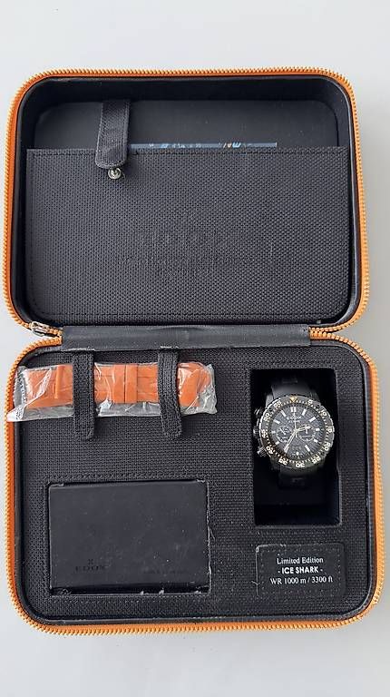 Orologi: Der Edox Class 1 Limited Edition 'Ice Shark I'  – Usato da Stans venduto da Lumi216 3