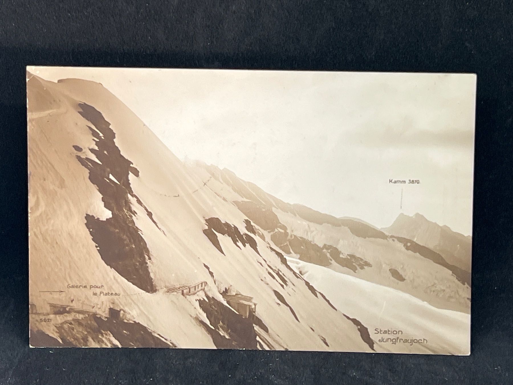 Cartes postales: Station "Jungfraujoch" – D'occasion à Widnau par Brusi9