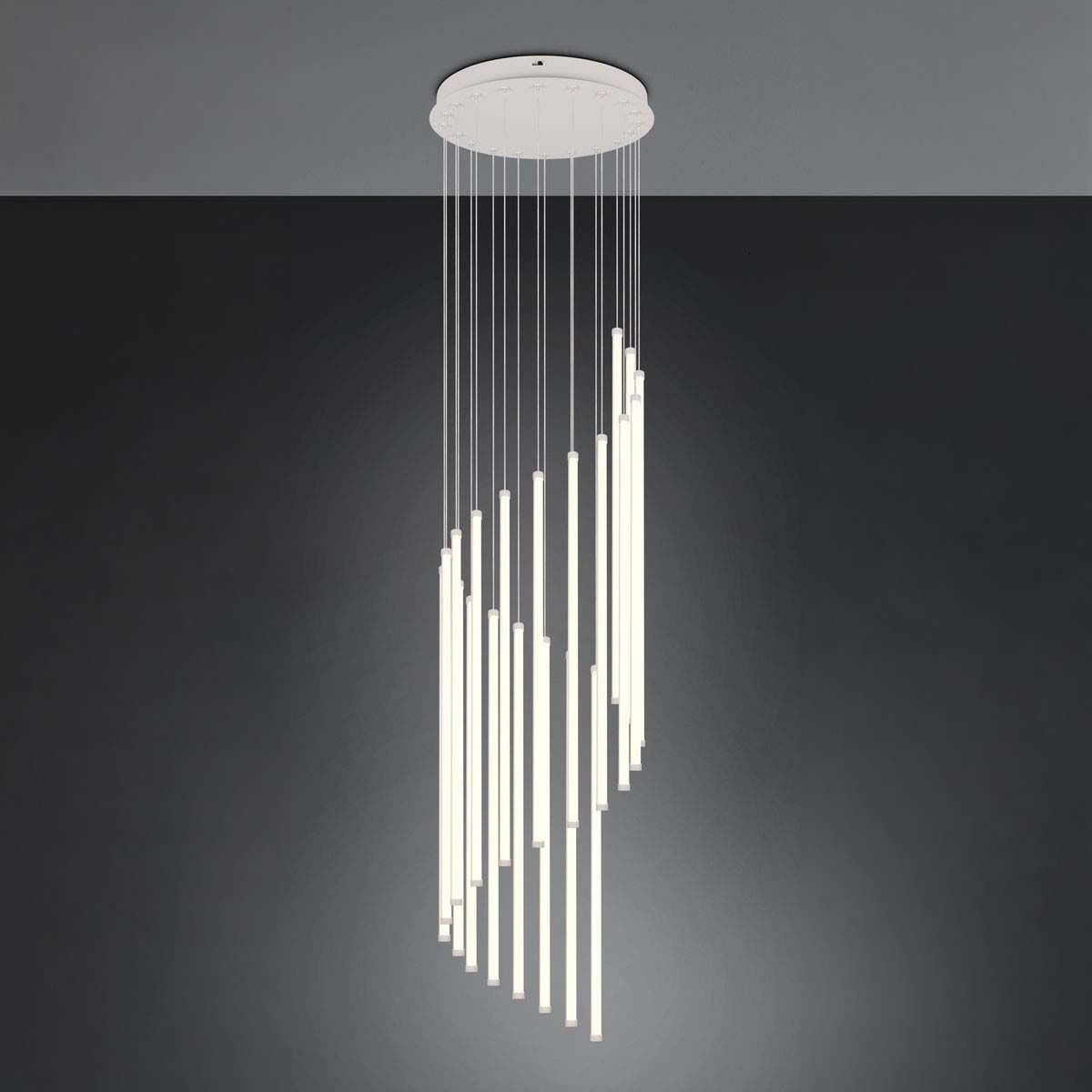 Lampadari & plafoniere: LED Pendelleuchte, Grey, 300 cm Höhe – Nuovo (secondo la descrizione) da Kreuzlingen venduto da Smart-Light