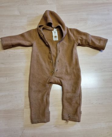 Wollwalk Overall hessnatur braun Grösse 74/80 gebraucht