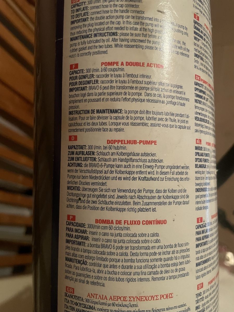 Pompes et pièces: Doppelhub Luftpumpe  – Neuf (Voir description) à Bern par tsc_npc7 2