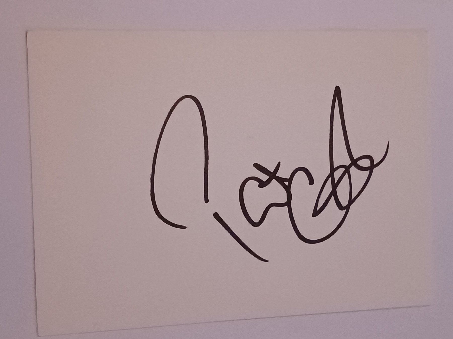 Autogramme: Pat Cash - handsigniert – Gebraucht aus Menziken von