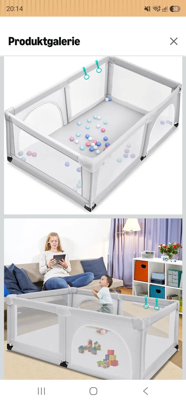 Lauf- & Sicherungsgitter: Laufstall Baby – Gebraucht aus Schübelbach von nat_n9qb