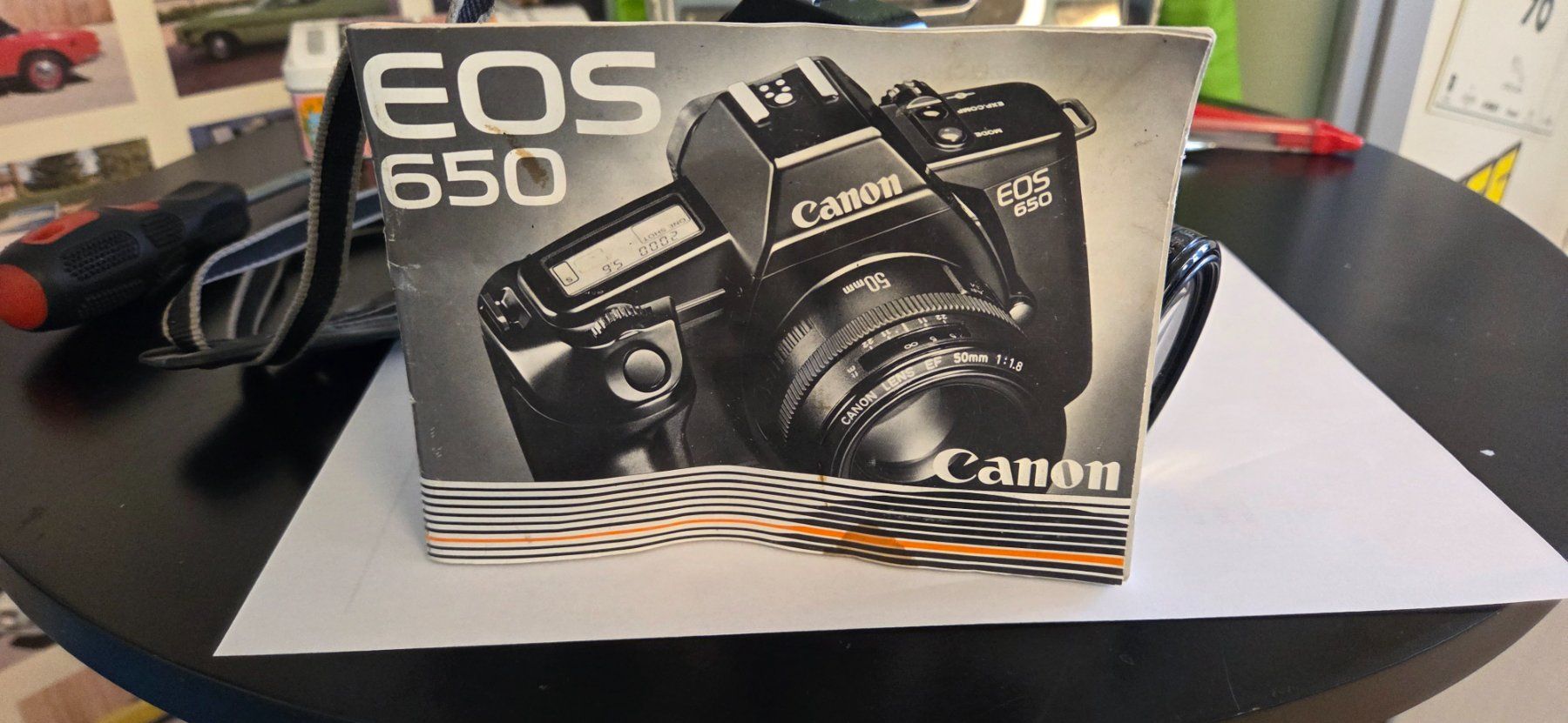 Canon Fotocamera: Canon EOS 650 analog Spiegelreflexkamera mit Objektiv – Usato da Reinach AG venduto da Goldtimer 1