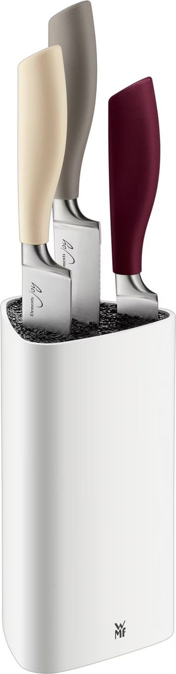 WMF Coltelli: WMF Messerblock weiss – Usato da Zürich venduto da Kaffimagi 1