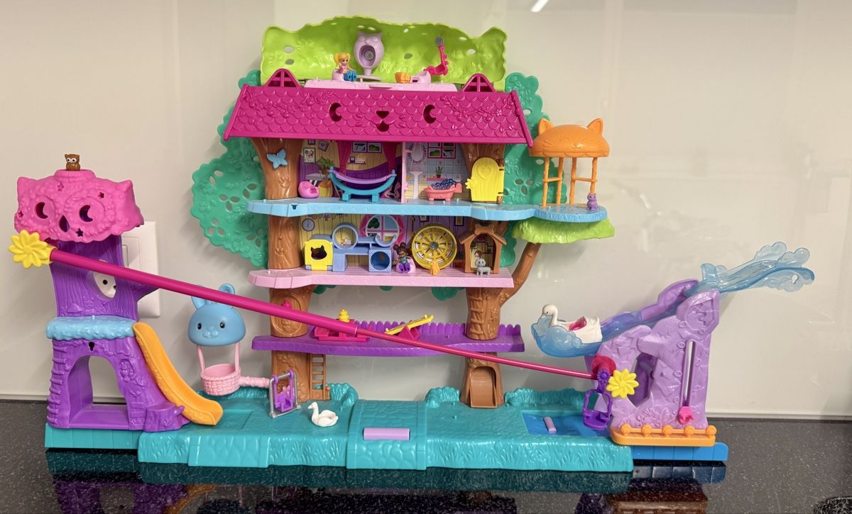 Polly Pocket Spielzeuge: Polly Pocket Tierparty Baumhaus – Gebraucht aus Steinen von Fulgor01