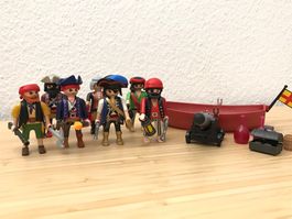 Playmobil Piraten Set mit 7 Figuren und Zubehör