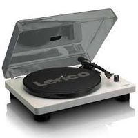Lenco LS-50GY - Plattenspieler mit Lautsprecher und USB