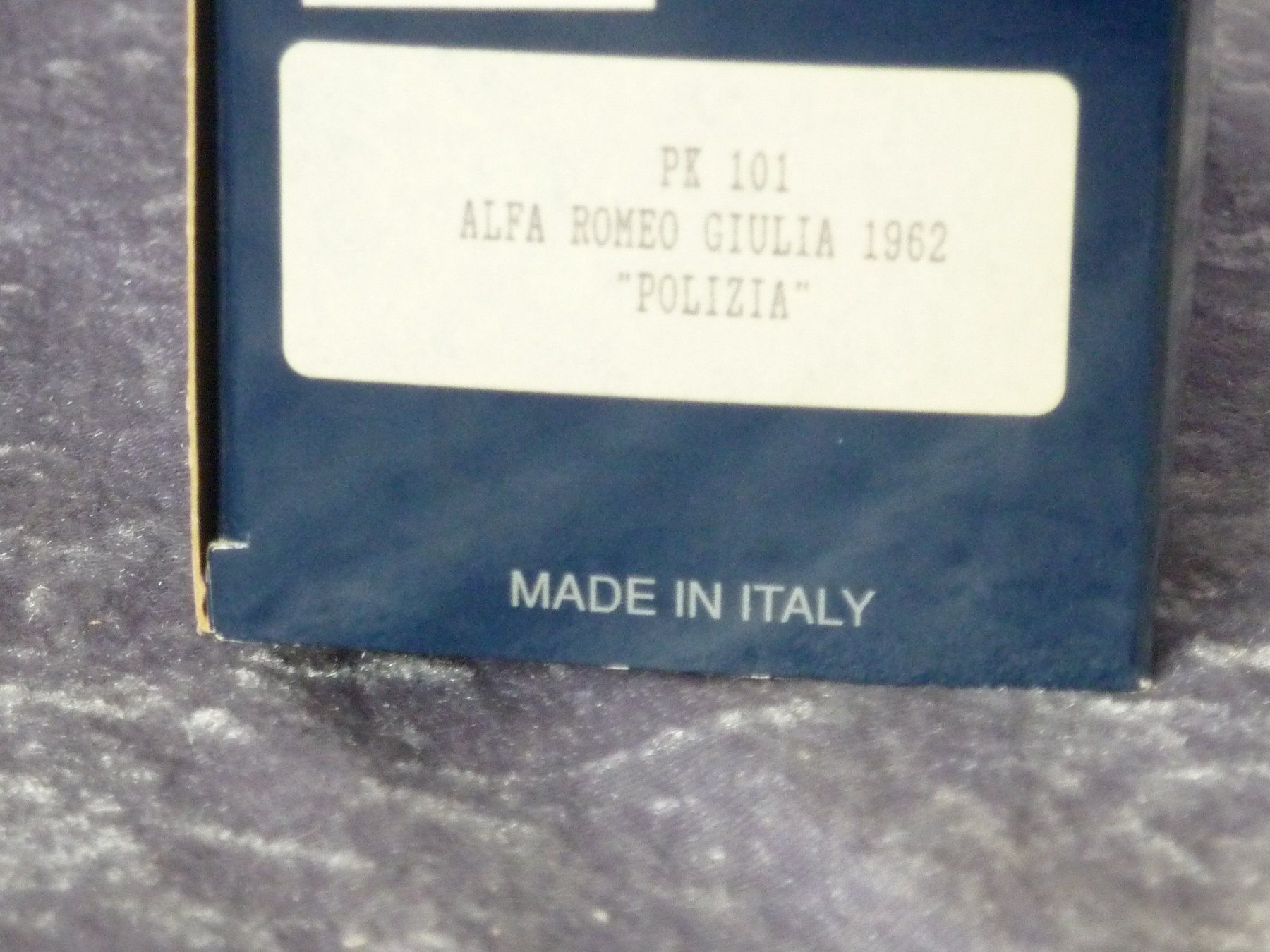 Alfa Romeo Modellautos: Alfa Romeo Giulia Polizia 1962  1:43 – Neu (gemäss Beschreibung) aus Dürrenäsch von modellautos4you 7