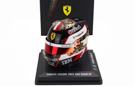 Charles Leclerc Ferrari Formel1 Helm 1:5 - 2025 Abu Dhabi GP