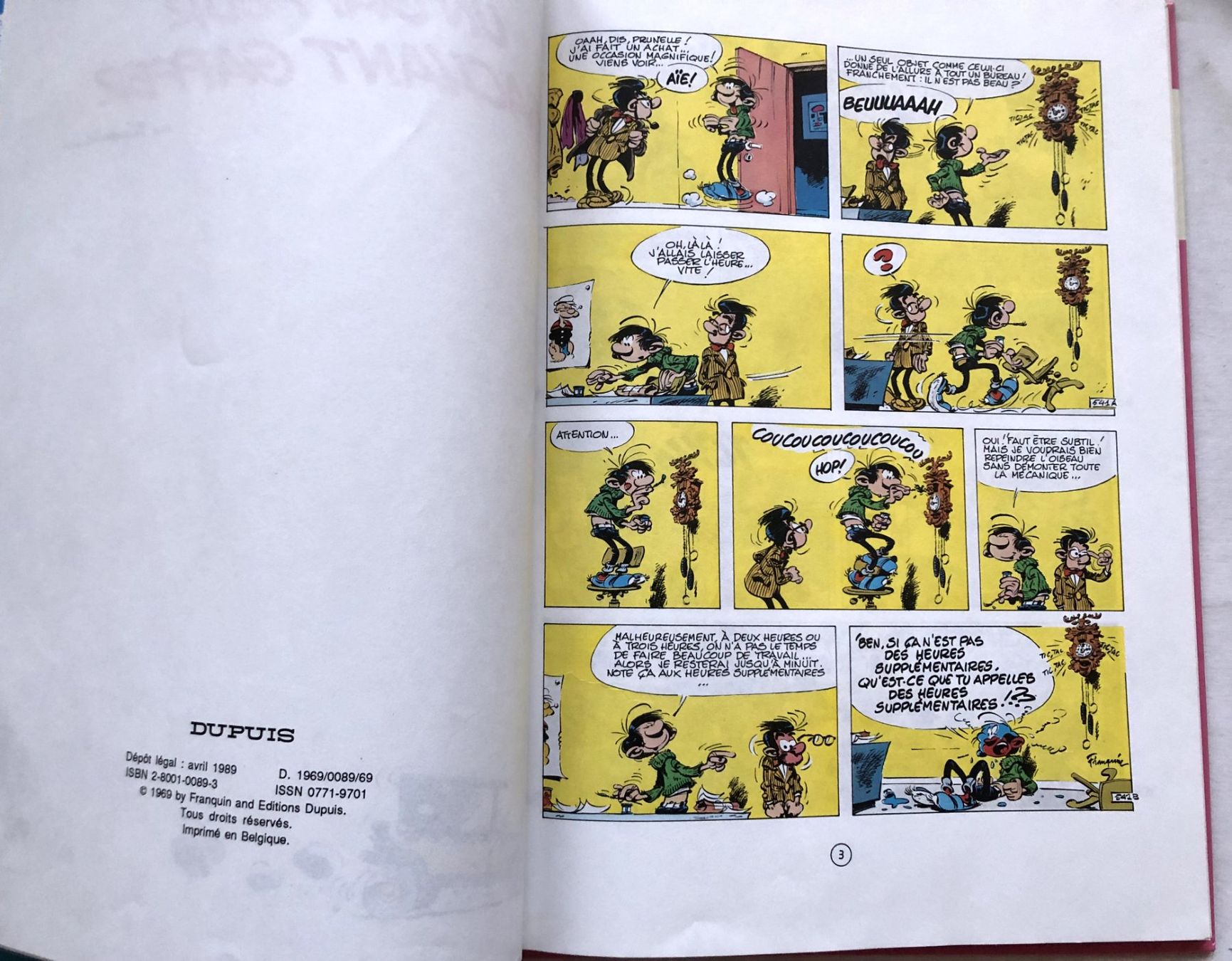 Fumetti: GASTON - 7 - Un gaffeur sachant gaffer – Usato da Schaffhausen venduto da durruti 2