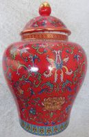 EINZIGARTIGE KERAMIK -VASE;-26 x 17 CM;-HAND GEMACHT; UNIKAT
