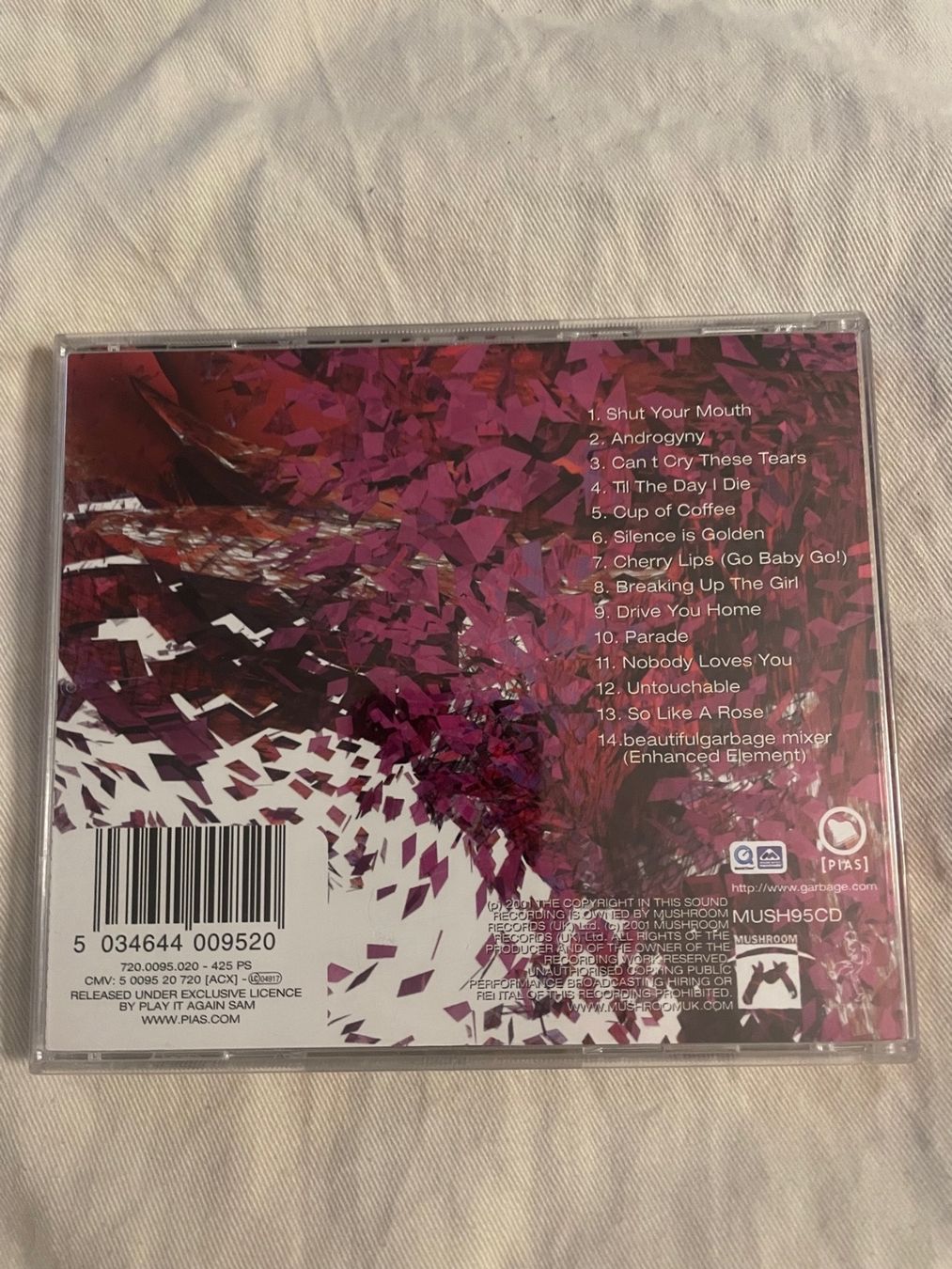 CD: Garbage - Beautiful Garbage – Usato da bern venduto da Mrmaynard 1