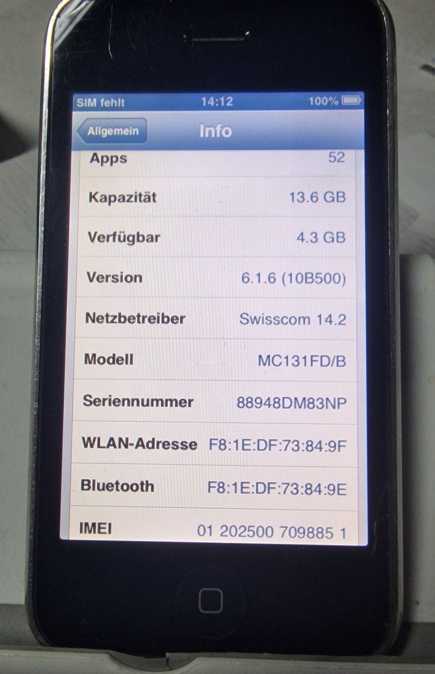 Apple Telefoni cellulari / Smartphones: iPhone 3Gs 16Gb – Difettoso da Uerkheim venduto da Justi.y 2