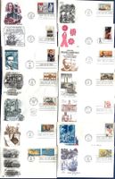 1962 - 1989 -  USA / Div. FDC