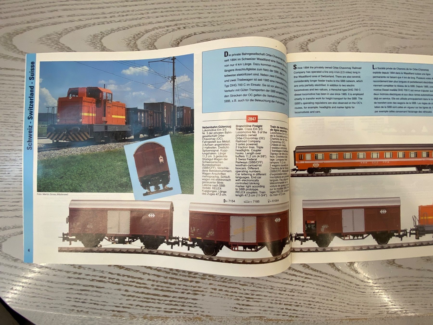 Märklin Modellini di ferrovie: Märklin 1991/92 Export Modelle – Usato da Lupsingen venduto da New-Haven 1