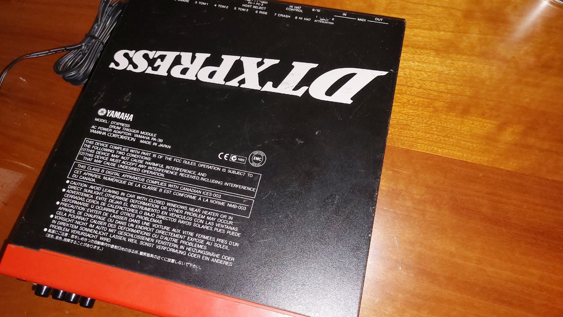 Yamaha Strumenti musicali: Yamaha DTXpress Drum Trigger Modul Rhythmusgerät Top Zustand – Usato da Hinteregg venduto da Amerizium 1