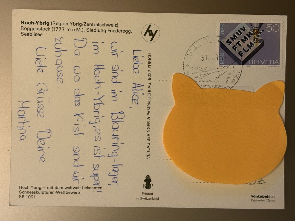 Cartoline postali: AK von Hoch Ybrig – Usato da Rümlang venduto da Kartenpost1 1