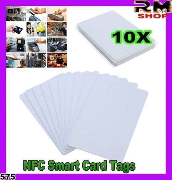 NFC Smart Card Tag 1k S50 – 13.56MHz RFID IC Card – Read/Write – Arduino Compatible – Choose Qty