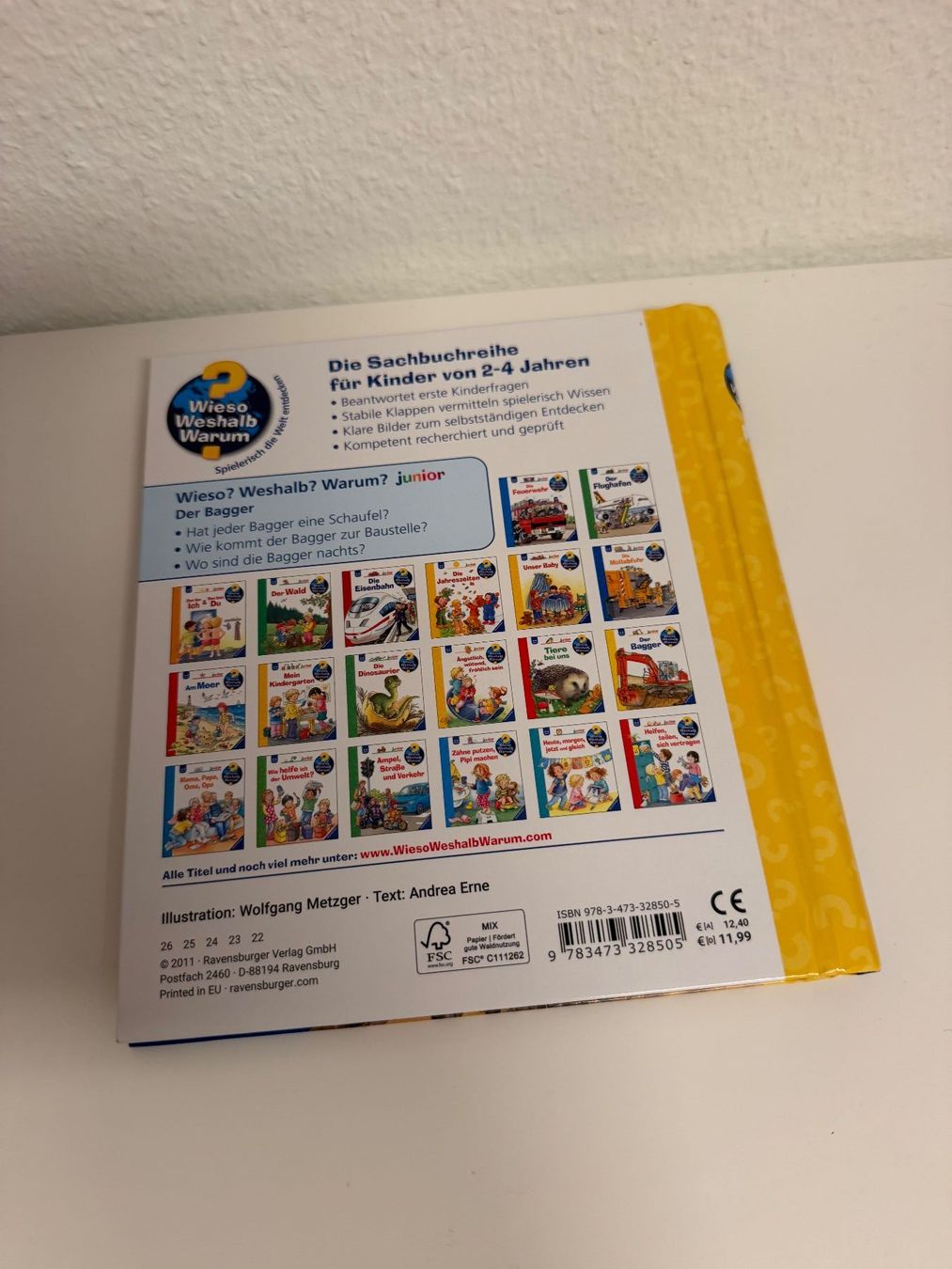 Libri: Wieso Weshalb Warum - Der Bagger – Usato da Bubendorf venduto da glitchCat 1