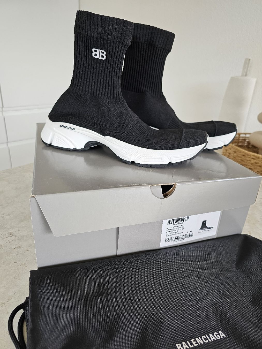 Balenciaga Scarpe da uomo: Balenciaga Speedtrainer 3.0 Gr 42 NEW – Nuovo e nell'imballaggio originale da Biel/Bienne venduto da Switzerland92