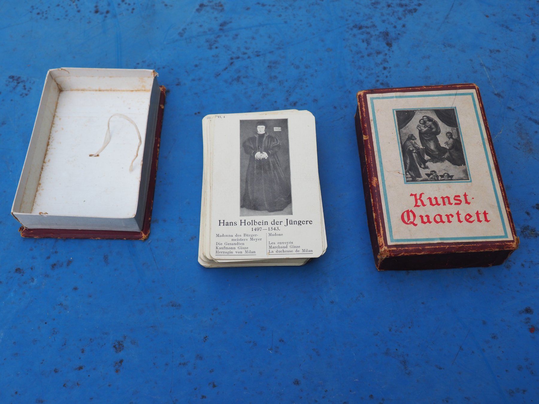 Giochi: Kunst Quartett, alt – Usato da Schänis venduto da Lobelie1 1