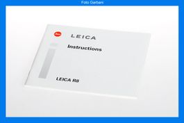 Leica manuale istruzioni Leica R8