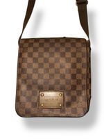 Louis Vuitton Damier Ebene Brooklyn Mm Schultertasche